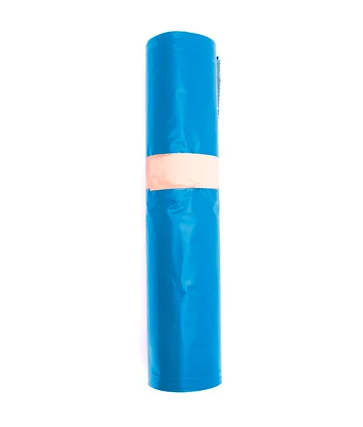 [PBBIP051] Coloured Bin Bags - 50L - Roll of 20 (Blue)