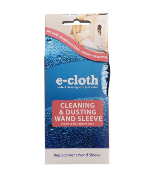[ICDEC050] E-Cloth - Cleaning and Dusting Wand Sleeve Replacement - Microfibre - WHILE STOCKS LAST