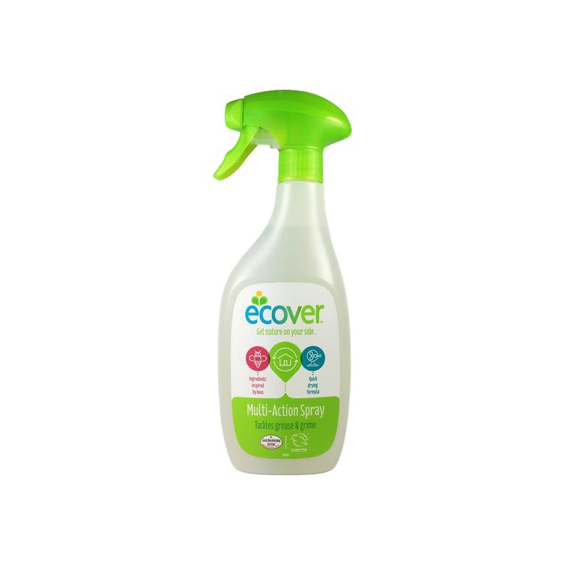 [ISCEV040] Ecover - Multi-action Cleaner Spray - Green Bottle - 500ml