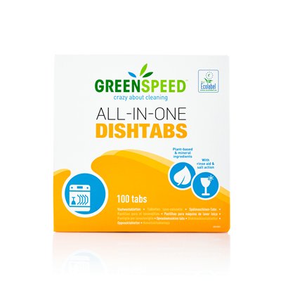 [PDWGR050] Greenspeed - All-in-one Dishtabs - Box of 100