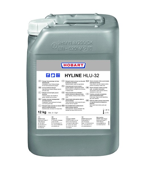 [PDWHO020*] Hobart - Universal Dishwasher Liquid HLU 32 - 12kg