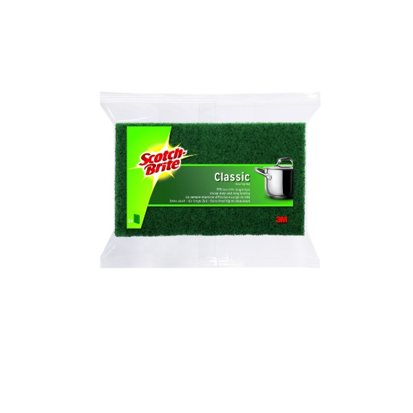 [PBRSB030] Scotch Brite - Classic Scourer Pad - Pack of 3