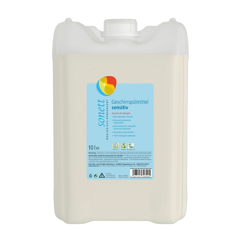 [LLPSO022] Sonett - Laundry Liquid - Sensitive (10L)