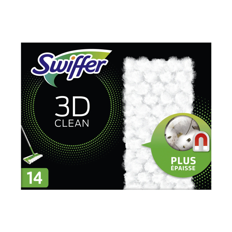 [IACSW170] Swiffer - 3D Dry Sweeping Cloths - Pack of 14