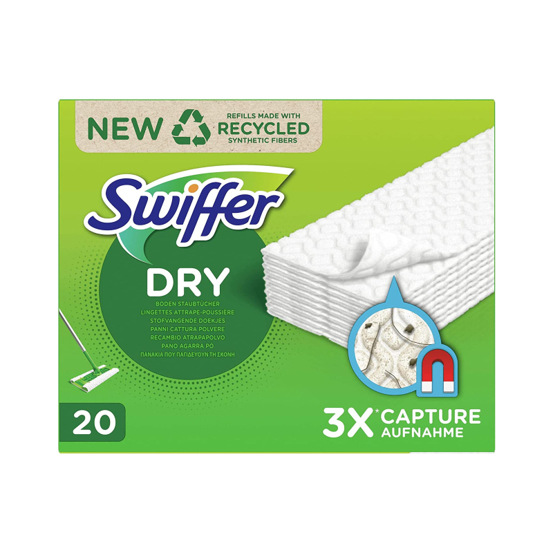 [IACSW020] Swiffer - Sweeper Dry Sweeping Cloths - Box of 18/20