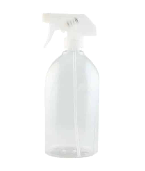 [IACSD011] Transparent Empty Spray Bottle With Spray Top - 500ml