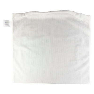 [LBAWN080] Washing Net - Mesh Bag with Zipper - White - 43cm x 43cm