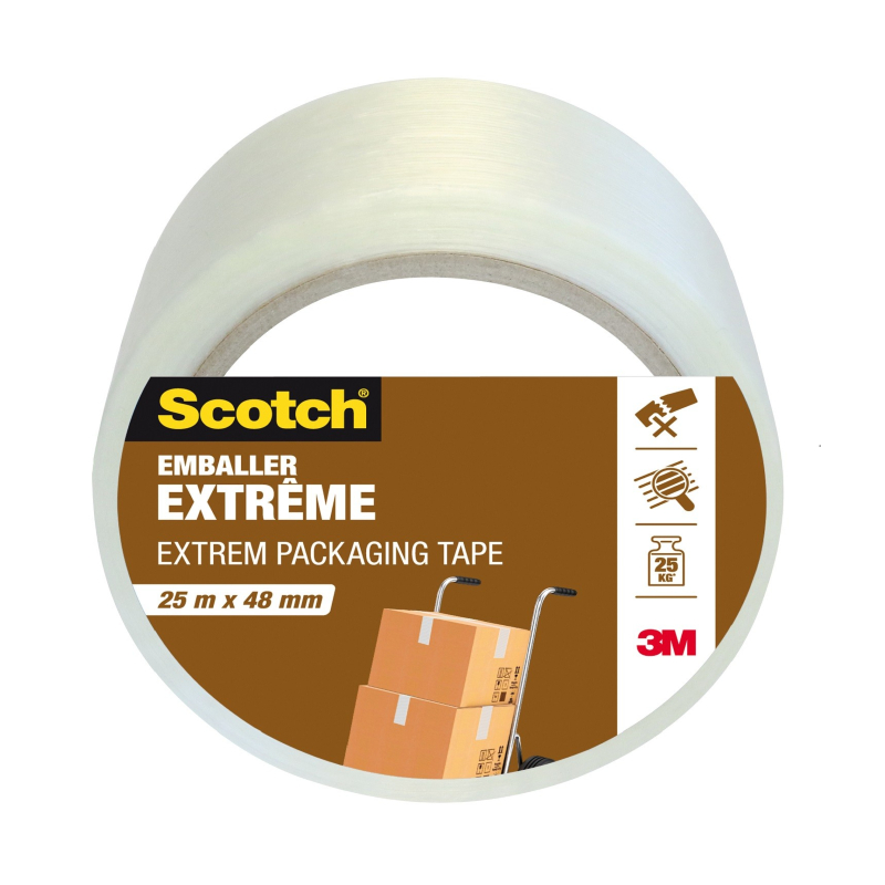 [IACMM140] 3M - Extra Strong Transparent Packaging Tape - 25m x 48mm
